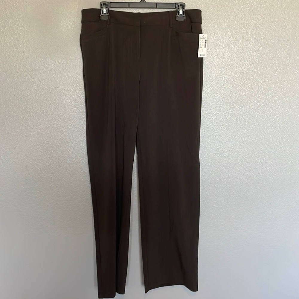 NWT Dress Barn Roz and Ali Tummy Control trouser pants, great condition!